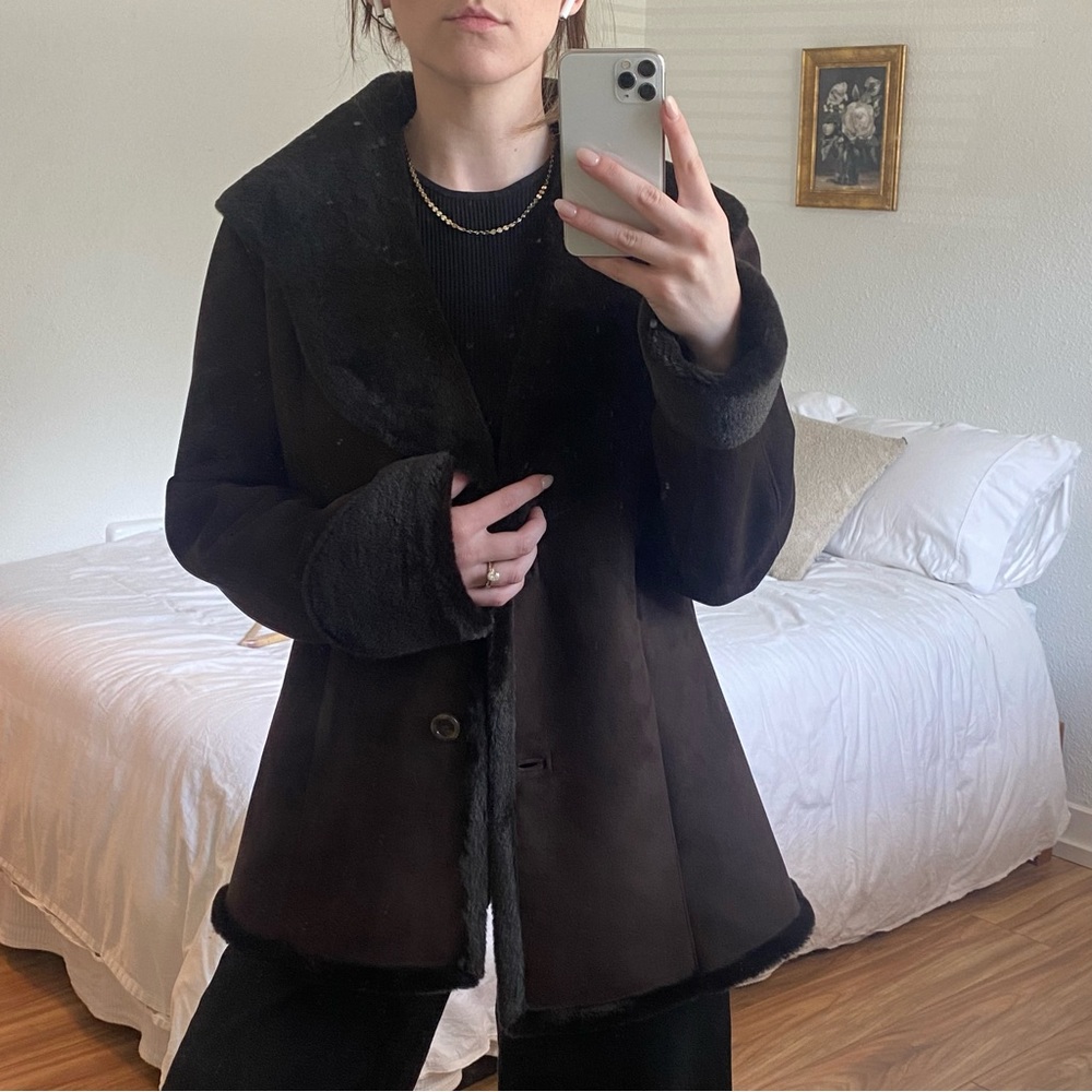 Vintage Marvin Richards Faux Fur Coat